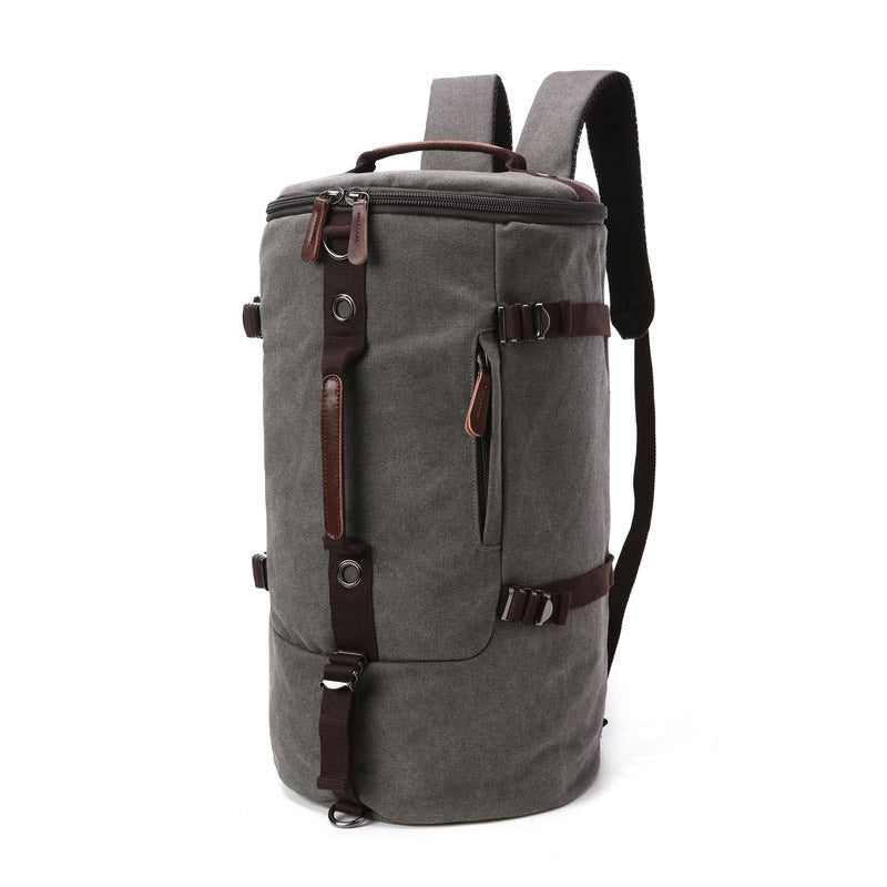 Men's 3 In 1 Large Storage Traveling Canvas Backpack 6029-Backpacks-Gray-55.5*28.5*28-Free Shipping Leatheretro