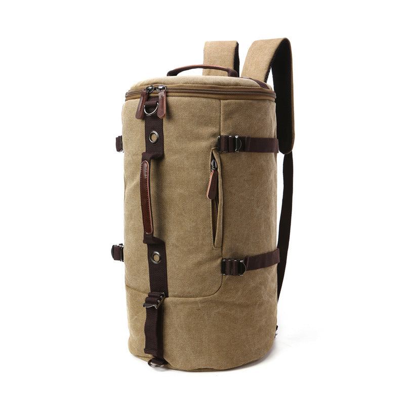 Men's 3 In 1 Large Storage Traveling Canvas Backpack 6029-Backpacks-Khaki-55.5*28.5*28-Free Shipping Leatheretro