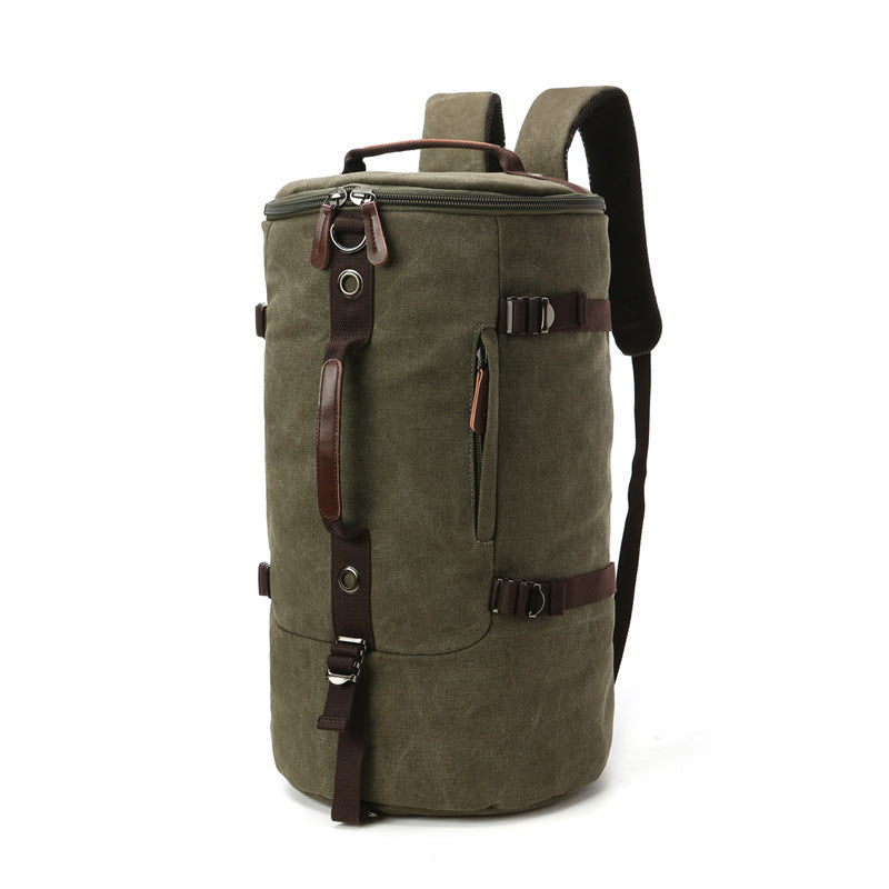 Men's 3 In 1 Large Storage Traveling Canvas Backpack 6029-Backpacks-Army Green-55.5*28.5*28-Free Shipping Leatheretro