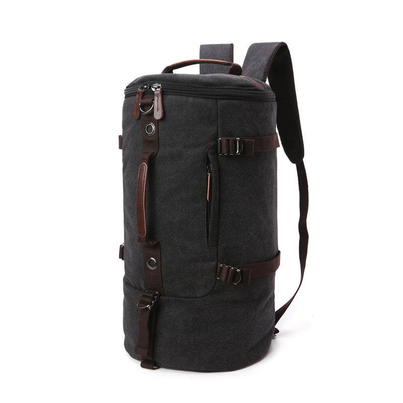 Men's 3 In 1 Large Storage Traveling Canvas Backpack 6029-Backpacks-Black-55.5*28.5*28-Free Shipping Leatheretro
