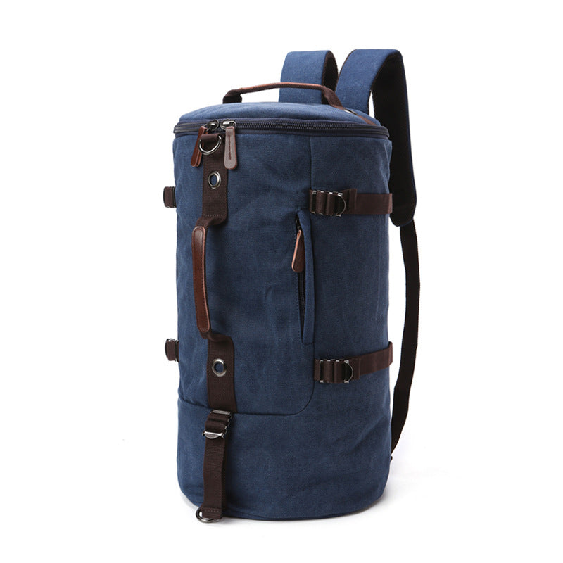 Men's 3 In 1 Large Storage Traveling Canvas Backpack 6029-Backpacks-Dark Blue-55.5*28.5*28-Free Shipping Leatheretro