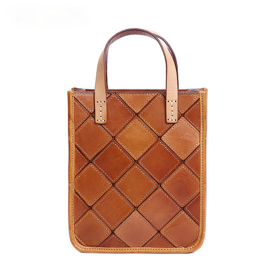 Hot Women Shoulder Split Joint Leather Small Handbag J8787-Leather Women Bags-Black-Free Shipping Leatheretro