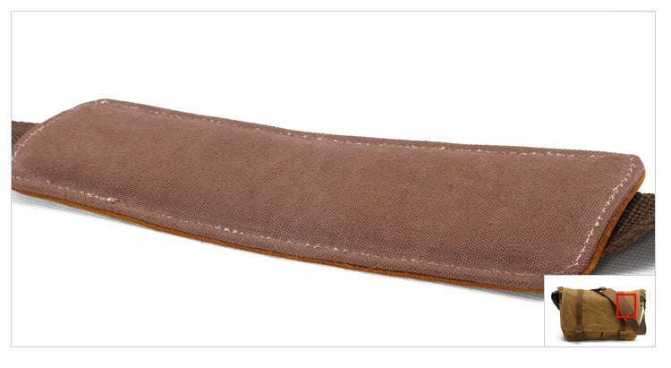 Vintage Canvas Waterproof Messenger/sling Bag-Handbags, Wallets & Cases-Khaki-Free Shipping Leatheretro