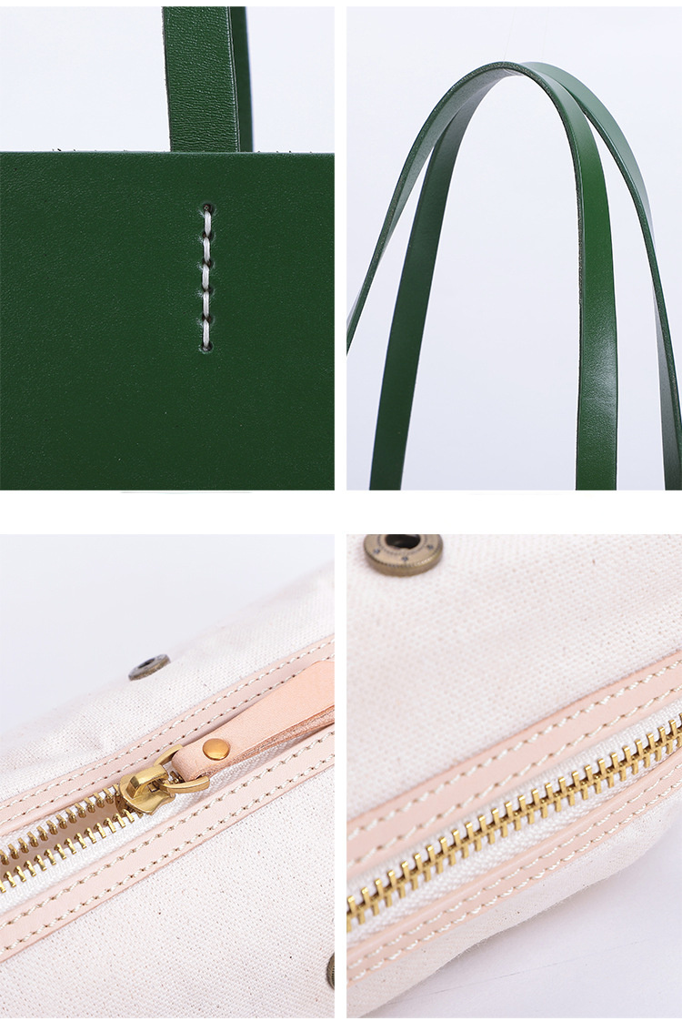 Women Leather Big Capacity Tote Handbag W8753-Leather Women Bags-Brwon-Free Shipping Leatheretro