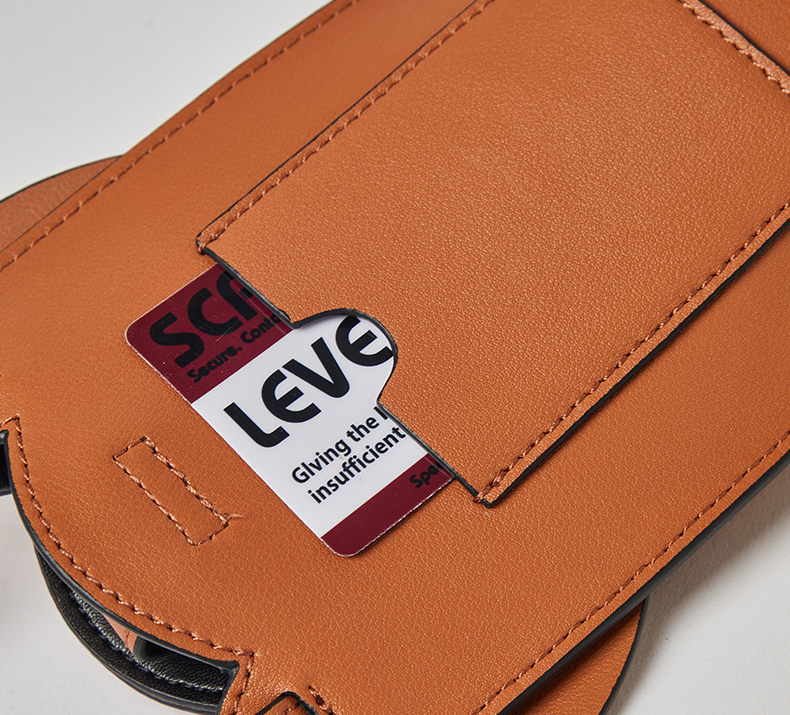 Fashion Elephant Shape Mini Leather Cellphone Bag 873-Leather cellphoe bag-Yellow-Free Shipping Leatheretro