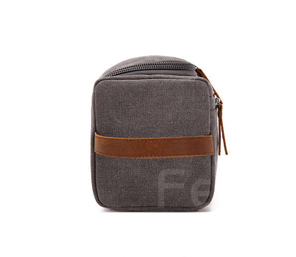 Canvas Toiletry Bag for Traveling 8064-Toiletry Bag-Khaki-Free Shipping Leatheretro