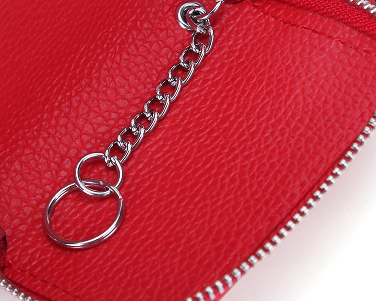 Fashion Double Zipper Leather Cases 9005-Leather Cases-White-Free Shipping Leatheretro