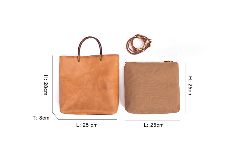 New Women Fashion Leather Shoulder Handbag W8749-Leather Women Bags-Brown-Free Shipping Leatheretro