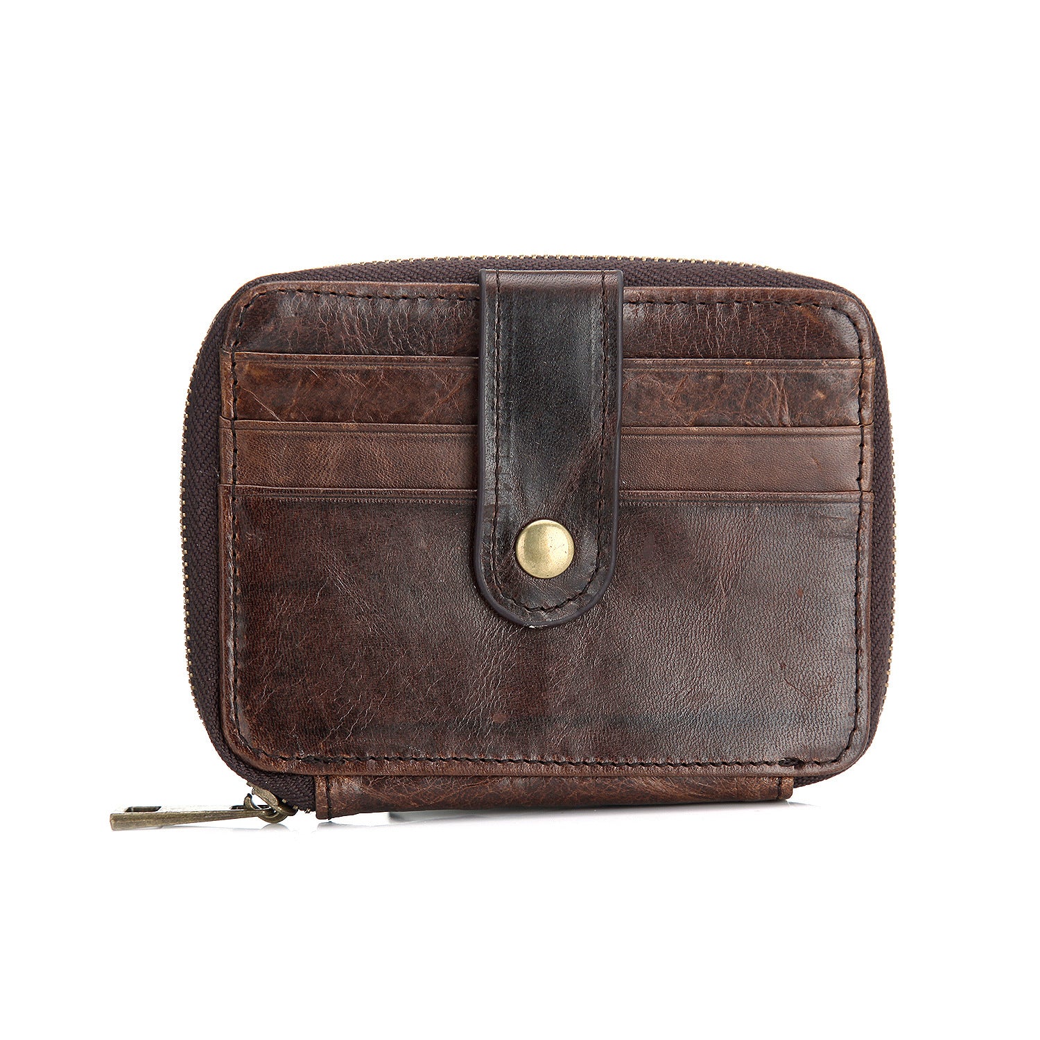 Multi Slots Leather Card Cases A031-Leather Cases-The same as picture-Free Shipping Leatheretro