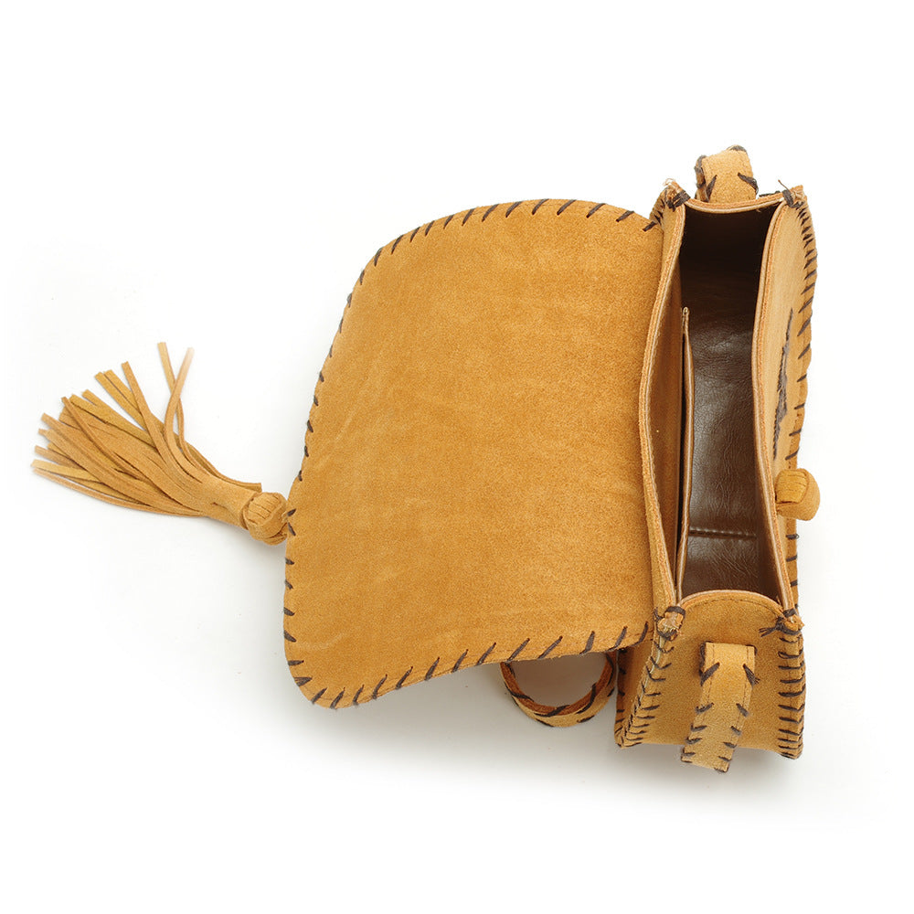 Limited Edition Vintage Cowhide Leather Embroidery Handbags for Women E520-Handbags, Wallets & Cases-Brown-Free Shipping Leatheretro