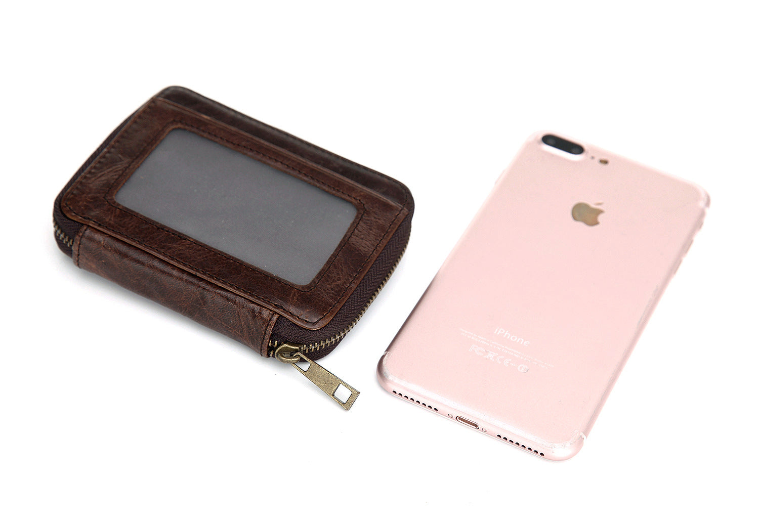 Multi Slots Leather Card Cases A031-Leather Cases-The same as picture-Free Shipping Leatheretro