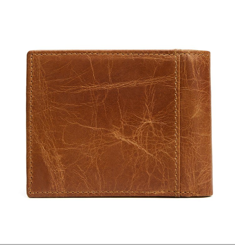 Vintage Business RFID Leather Wallet for Men 2054-Leather Wallet-Brown-Free Shipping Leatheretro