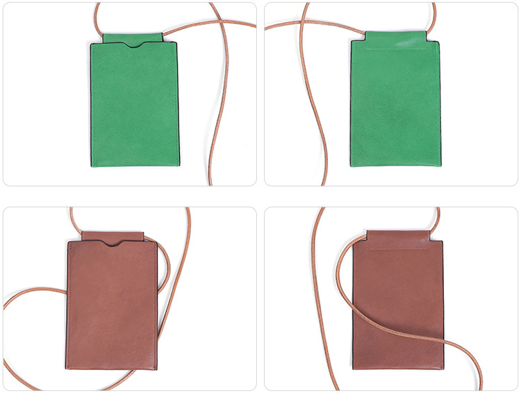 Retro Leather Women Crossbody Cellphoe Bag K101-Leather Women Bags-Brown-Free Shipping Leatheretro