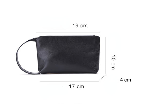 Fashion Leather Storage Bag Cellphone Bag 9380-Handbags, Wallets & Cases-Green-Free Shipping Leatheretro