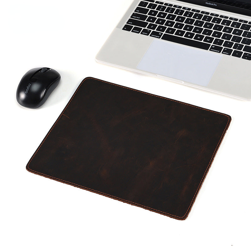 Durable Leather Mouse Pad 395-Mouse Pads-Coffee-Free Shipping Leatheretro