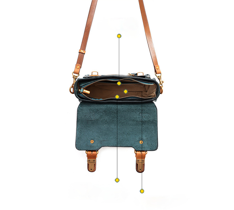 Vintage Women Leather Multi Functional Tote Bags W6514-Leather Women Bags-Black-Free Shipping Leatheretro