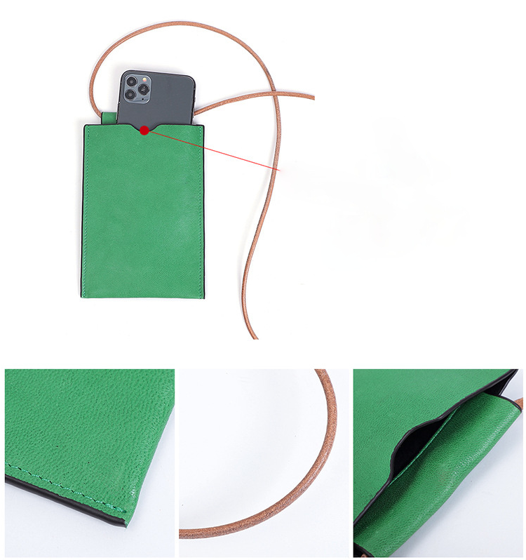 Retro Leather Women Crossbody Cellphoe Bag K101-Leather Women Bags-Brown-Free Shipping Leatheretro