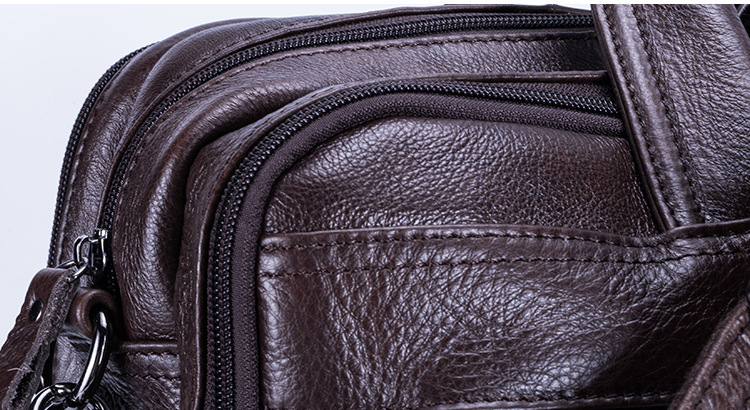 Vintage Men Leather Business Briefcases 15.6" Laptop J9912-Leather Briefcase-Green Oil Wax-Free Shipping Leatheretro