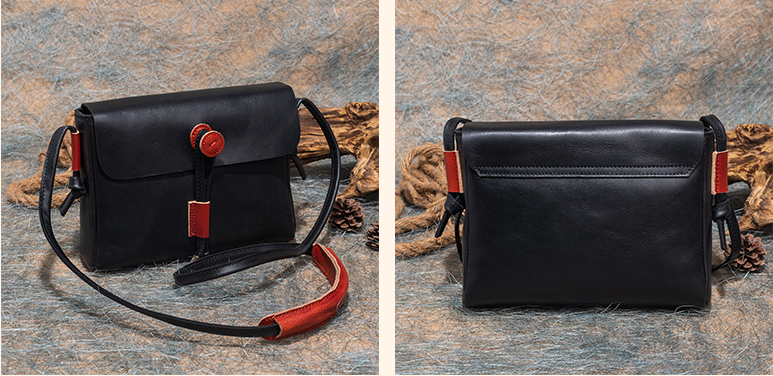 Vintage Cute Leather Shoulder Bags for Women 6011-Handbags-Yellow-Free Shipping Leatheretro