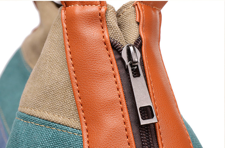 Vintage Large Canvas Tote Bags for Women 1113-Handbags-The same as picture-Free Shipping Leatheretro