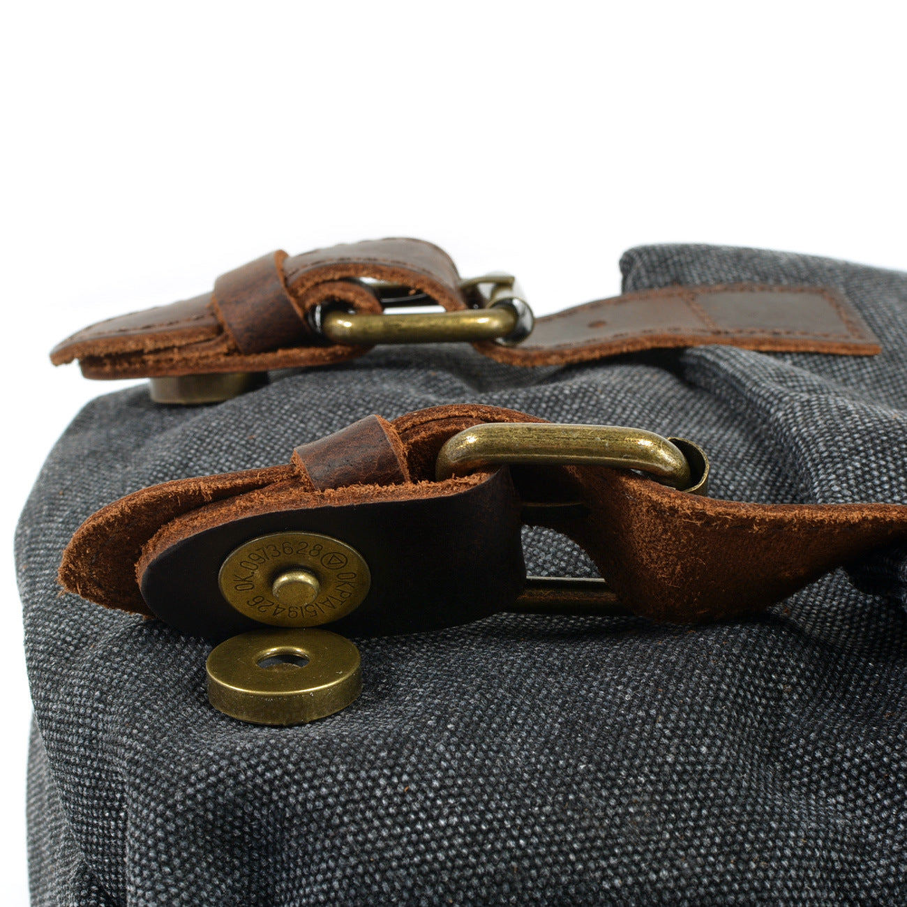 Vintage Leather Canvas Waterproof Camera Bag C9162-Leather Camera Bag-Brown-Free Shipping Leatheretro