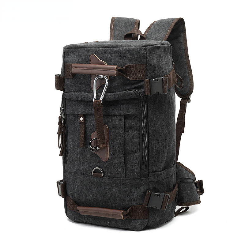 Multifunctional 3 In 1 Water Resistent Canvas Bags for Outdoor Y915-Backpacks-Blue-Free Shipping Leatheretro