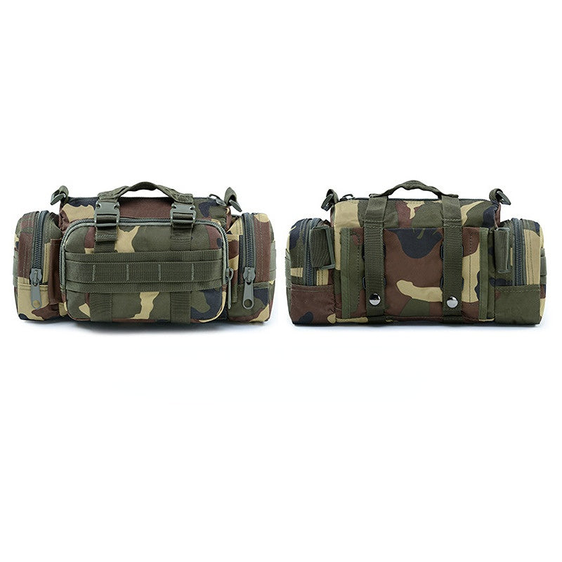 Multifunctional Tactical Bags Cycling Shoulder Bags for Men-Handbags-Jungle Camouflage-Free Shipping Leatheretro