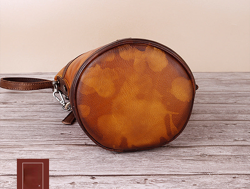 Vintage Handmade Crossbody Handbags B242-Handbags, Wallets & Cases-Yellow-Free Shipping Leatheretro