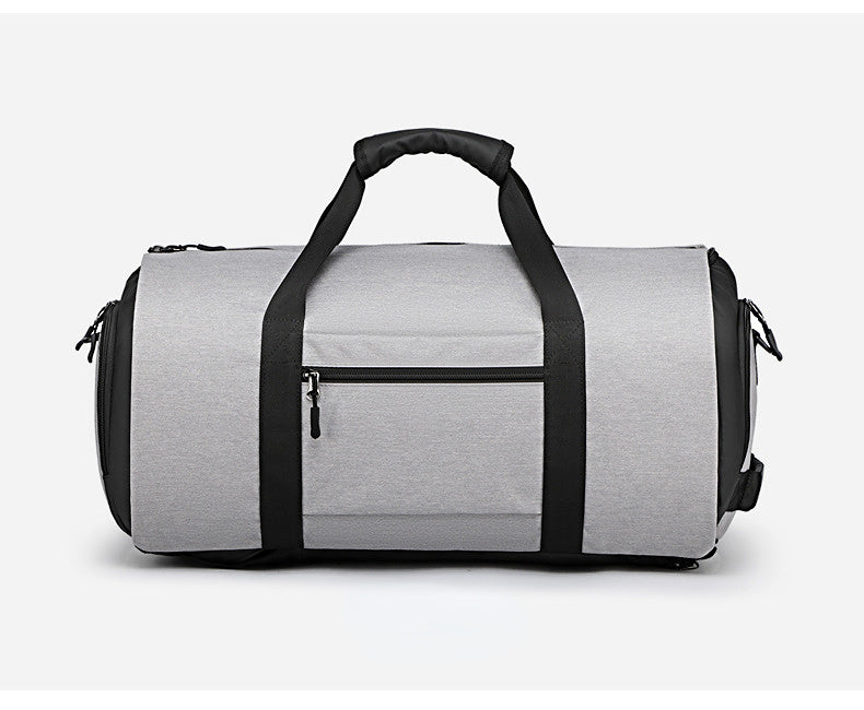 Waterprof Oxford Fabric Multifuctional Foldable Casual Traveling Bags 9209-Duffel Bags-Light Gray-Free Shipping Leatheretro