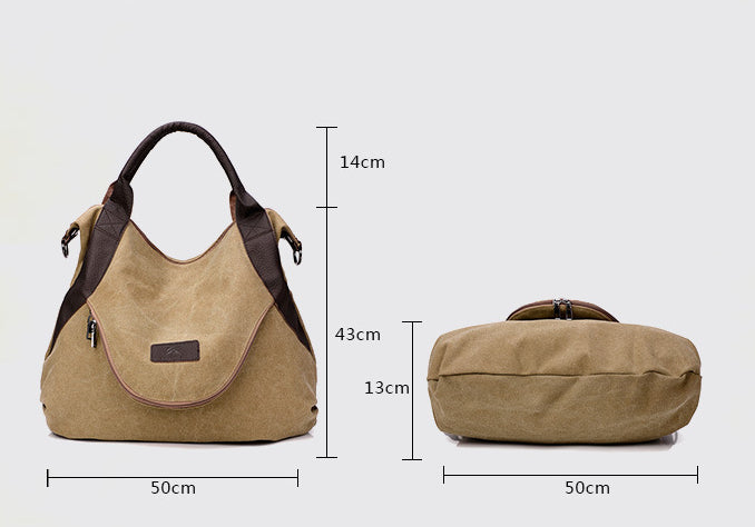 Vintage Large Tote Handbags for Women 829-Handbags-White-Free Shipping Leatheretro