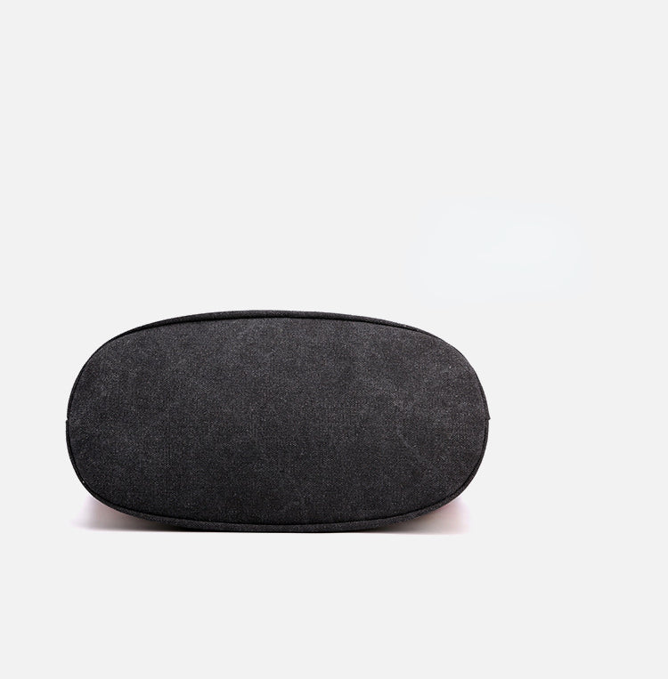 Rainbow Striped Design Canvas Tote Bags for Women 1660-Handbags-The same as picture-Free Shipping Leatheretro