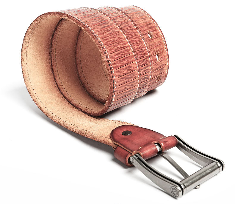 Handmade Leather Steel Buckles Men's Belt B010-Leather Belt-Black-Free Shipping Leatheretro