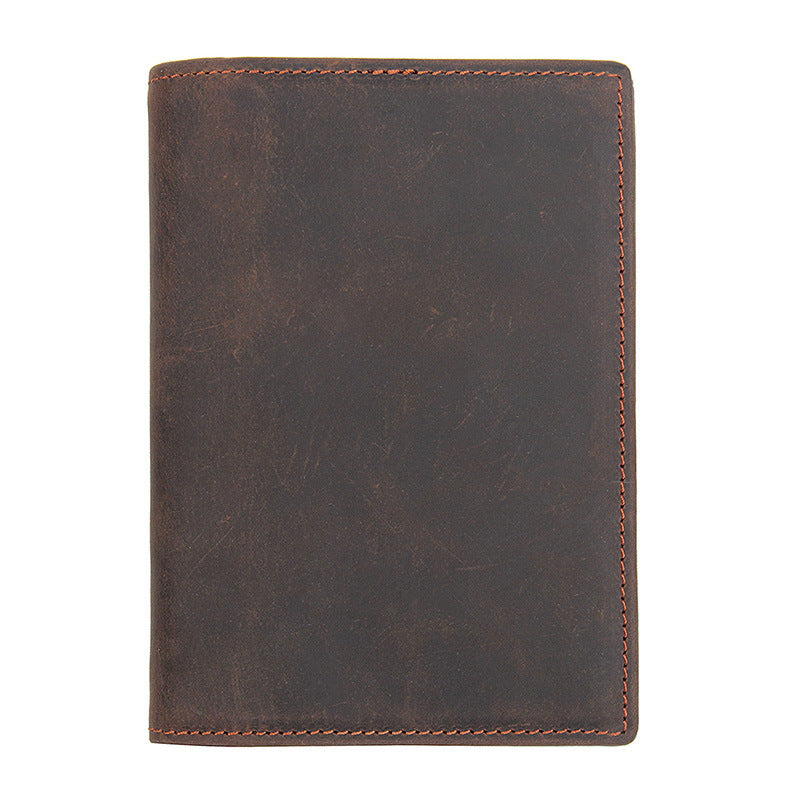 Vintage RFID Leather Passport Case 8190-Leather Passport Case-Brown-Free Shipping Leatheretro