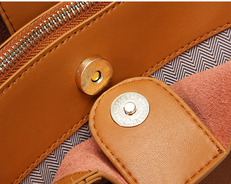 Brown Leather Tote Handbags for Women L2042-Handbags-Brown-Free Shipping Leatheretro