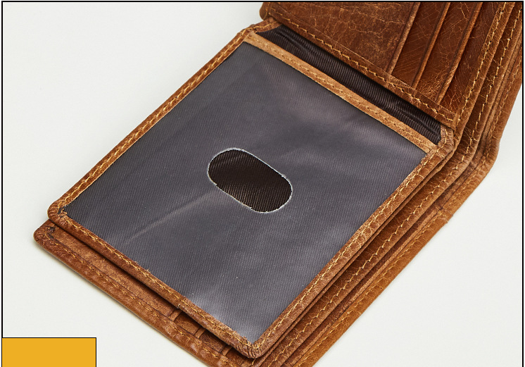 Vintage Business RFID Leather Wallet for Men 2054-Leather Wallet-Brown-Free Shipping Leatheretro