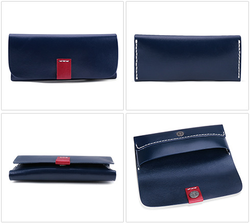 Vintage Leather Personality Glass Cases J064-Leather Cases-Black-Free Shipping Leatheretro