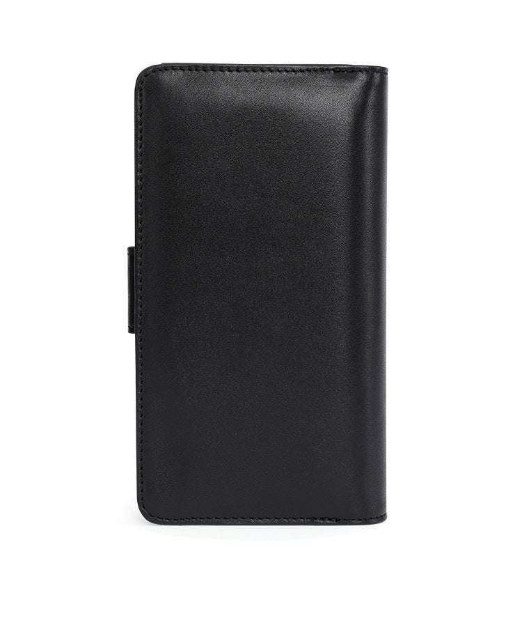 Men Multi Functional Handmade Leather Wallets J9322-Leather Wallets-Coffee-Free Shipping Leatheretro