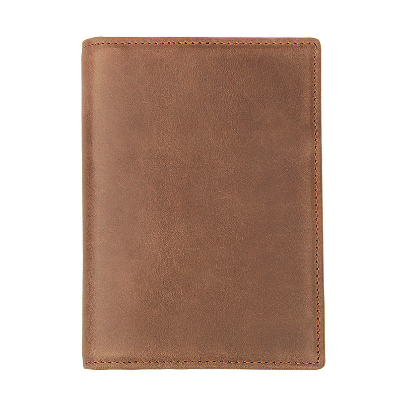 Vintage RFID Leather Passport Case 8190-Leather Passport Case-Light Brown-Free Shipping Leatheretro