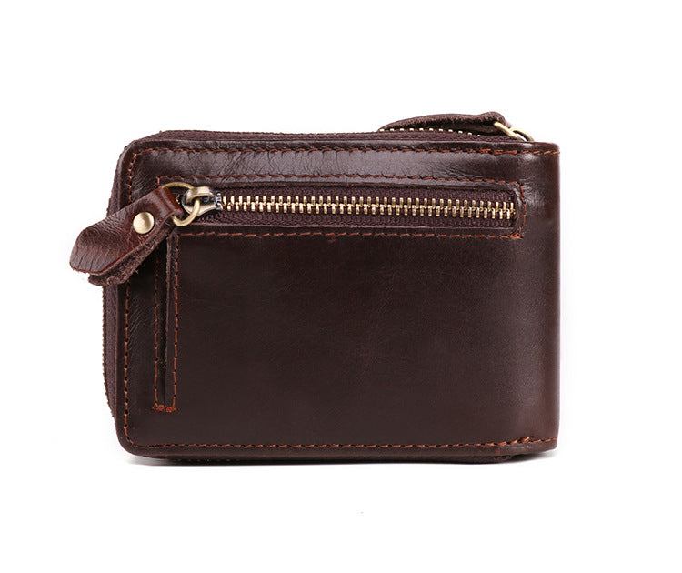 Vintage Fashion Leather RFID Multi Cards Cases K035-Leather Cases-Brown-Free Shipping Leatheretro