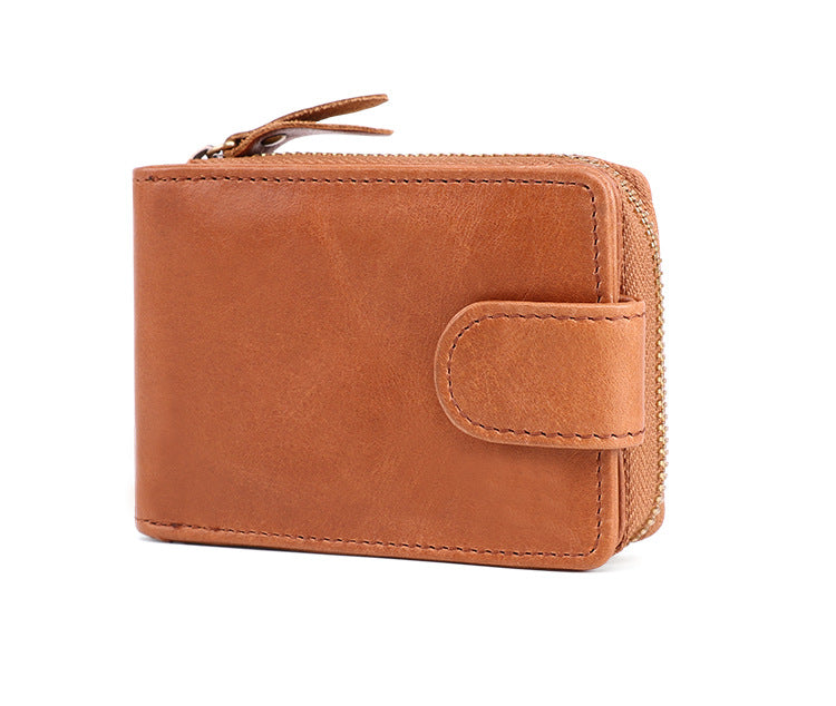 Vintage Fashion Leather RFID Multi Cards Cases K035-Leather Cases-Brown-Free Shipping Leatheretro