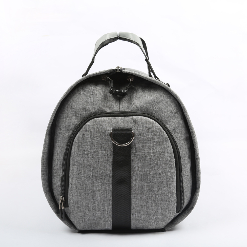 Large Storage Gym Traveling Weekend Bag 5850-Duffle Bag-Light Gray-Free Shipping Leatheretro