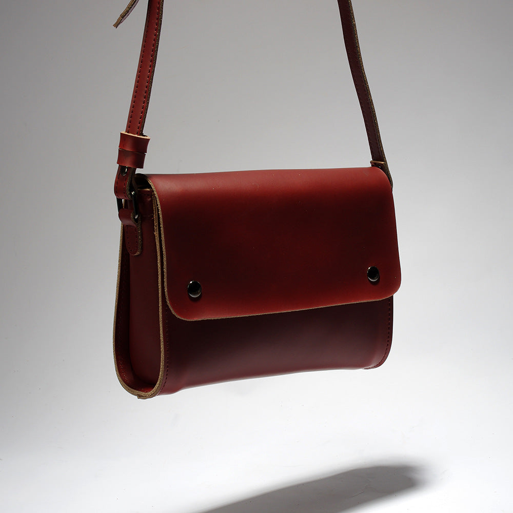 Vintage Leather Crossbody Handbag for Women H601-Handbag & Wallet Accessories-Green-Free Shipping Leatheretro