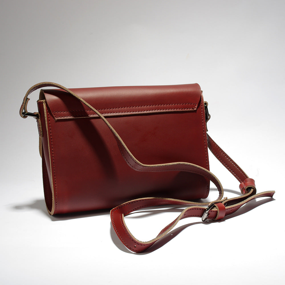 Vintage Leather Crossbody Handbag for Women H601-Handbag & Wallet Accessories-Green-Free Shipping Leatheretro