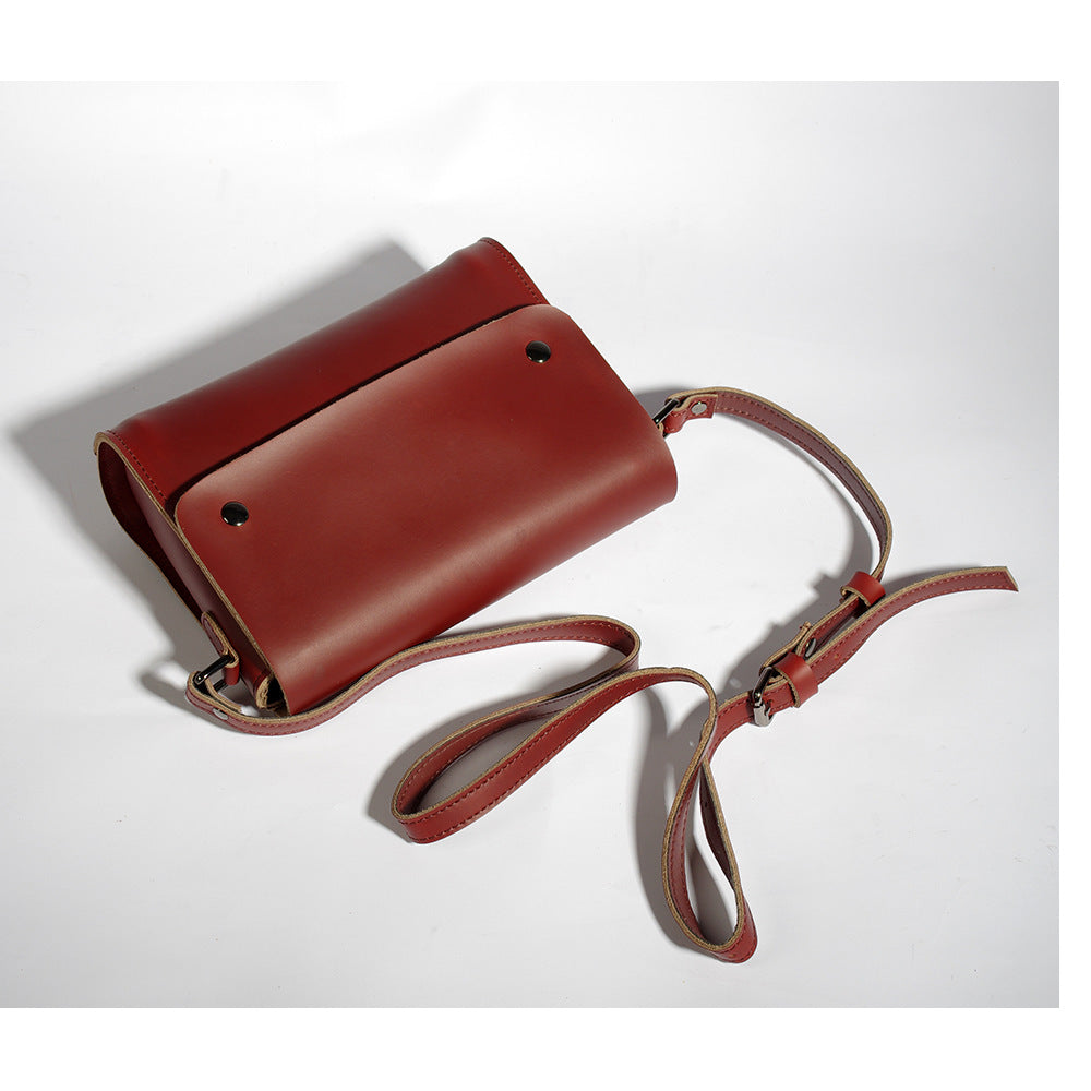 Vintage Leather Crossbody Handbag for Women H601-Handbag & Wallet Accessories-Green-Free Shipping Leatheretro