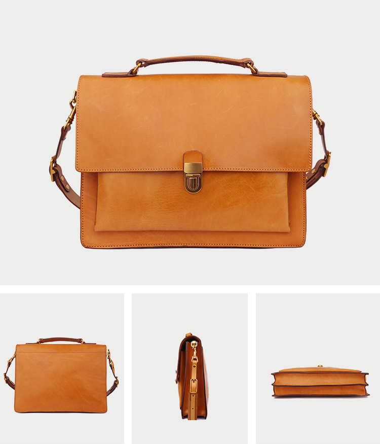 Vintage Women Handmade Leather Tote Handbag 8794-Leather Women Bags-Black-Free Shipping Leatheretro