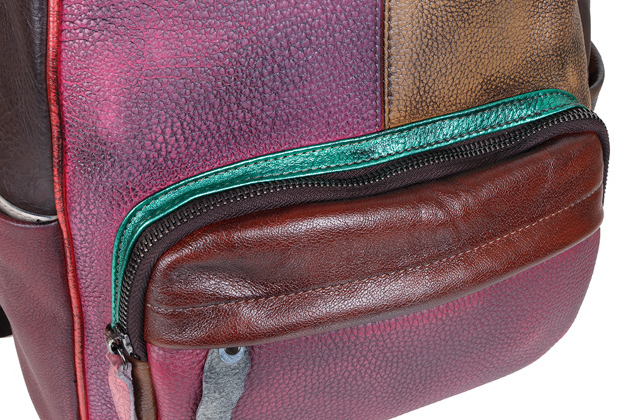 New Vintage Rubbing Leather Backpack for Women C305-Leather Backpack for Women-C305-1-Free Shipping Leatheretro