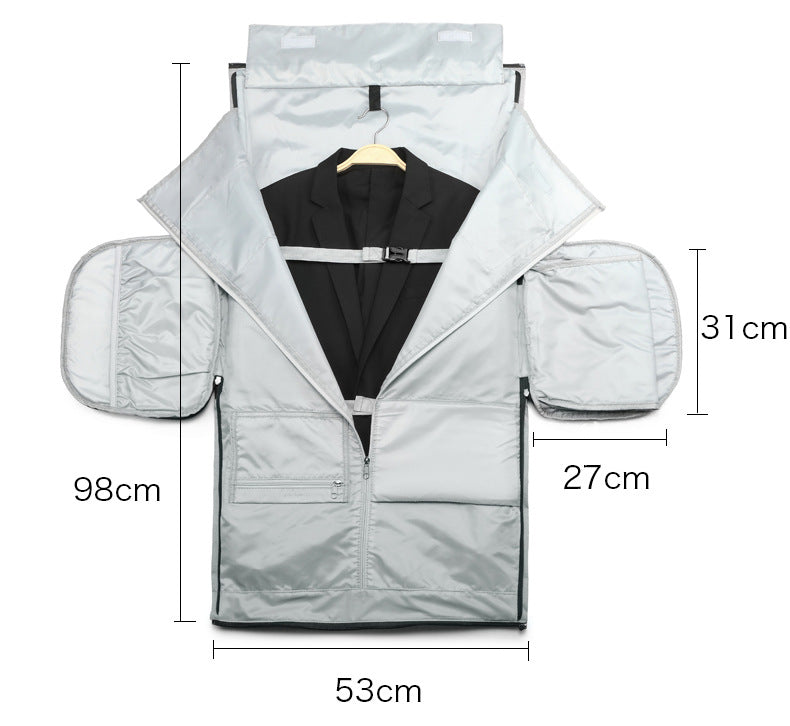 Waterprof Oxford Fabric Multifuctional Foldable Casual Traveling Bags 9209-Duffel Bags-Light Gray-Free Shipping Leatheretro