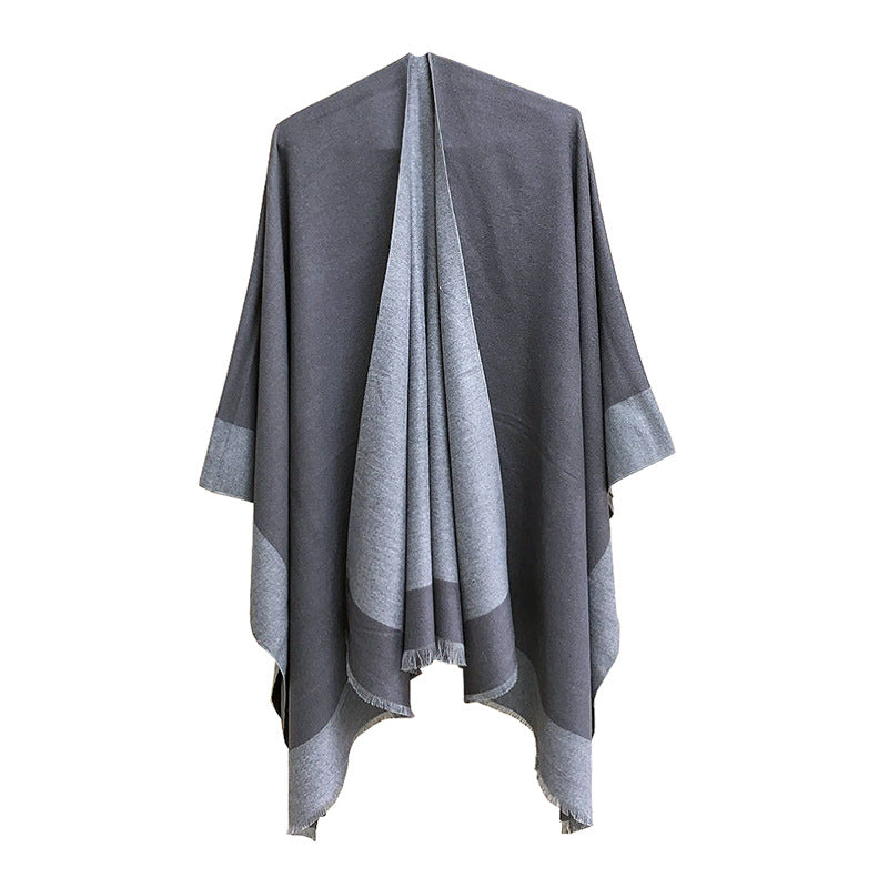 Fashion Traveling Shawls for Women-Scarves & Shawls-Gray-150x130cm-Free Shipping Leatheretro