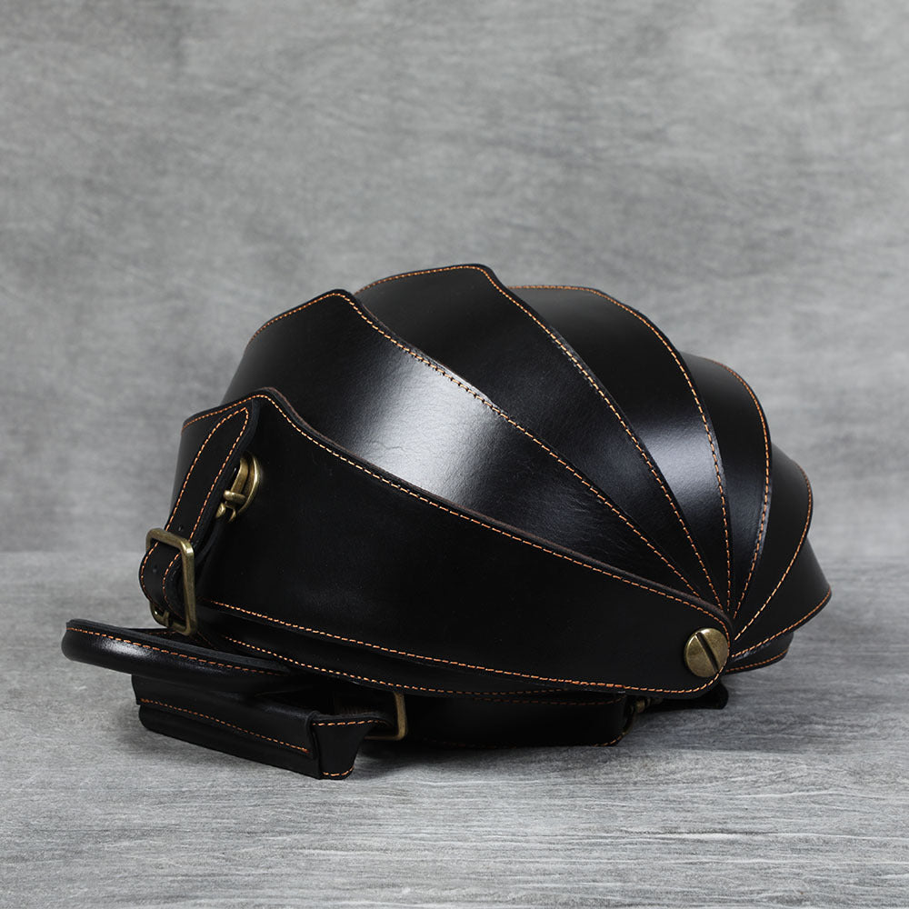 Handmade Cowhide Leather Cyclus Pangolin Backpack – LEATHERETRO