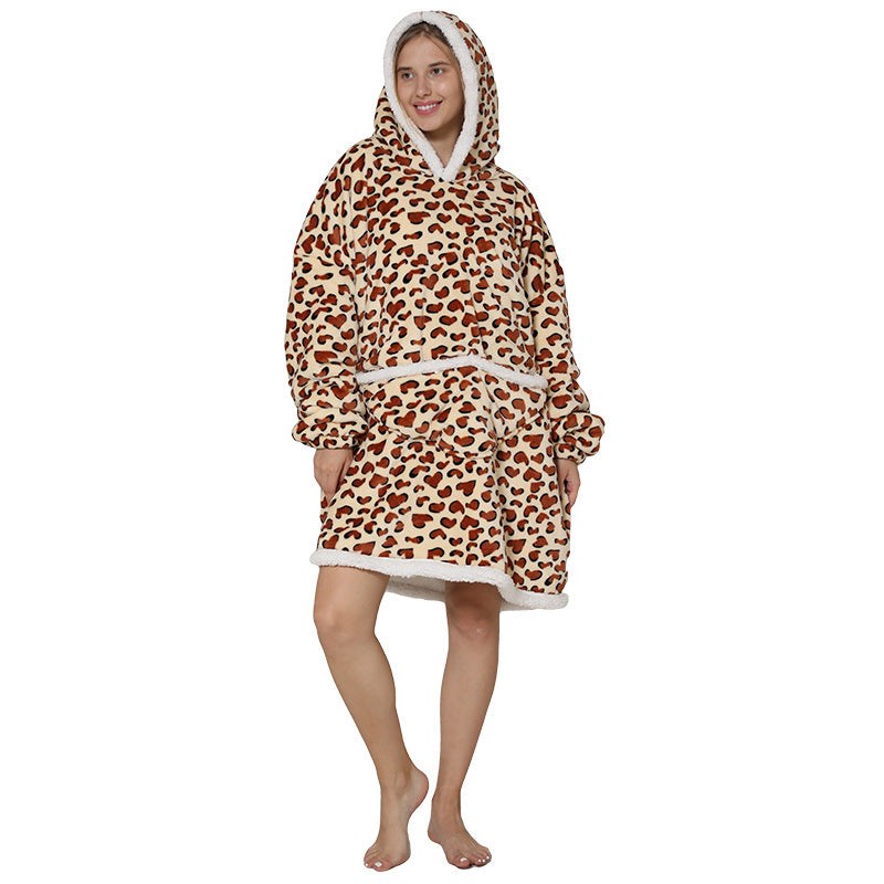 Cozy Sheep Fleece Warm Winter Sleepwear-Sleepwear & Loungewear-Style13-One Size-Free Shipping Leatheretro